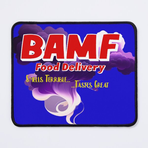 Item preview, BAMF delivery service designed and sold by Nachturne.
