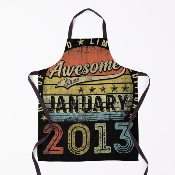 Item preview, Kids 10th Birthday Gift Awesome Since January 2013 10 Year Old designed and sold by Emma Burton.