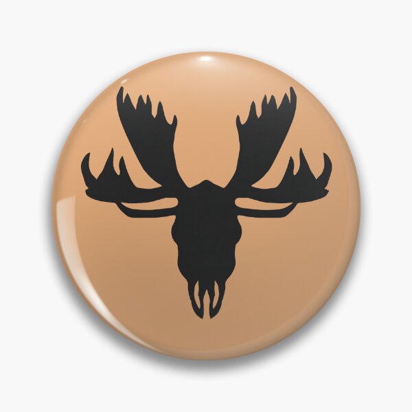 Item preview, Majestic Wilderness: Moose Skull Silhouette designed and sold by Dreadfools.