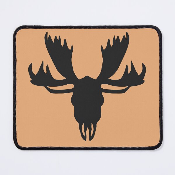 Item preview, Majestic Wilderness: Moose Skull Silhouette designed and sold by Dreadfools.