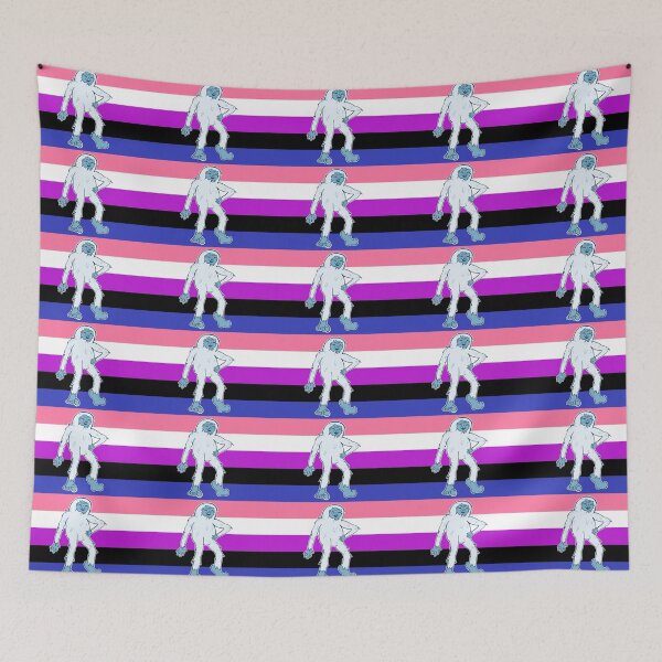 Item preview, White Thang - Genderfluid Pride Flag designed and sold by NaturesZombie.