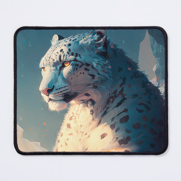 Item preview, snow leopard designed and sold by ururuty.