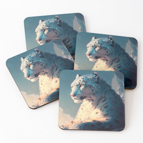 Item preview, snow leopard designed and sold by ururuty.