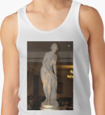 Statue, young, girl, ancient, classical, style, palms Tank Top