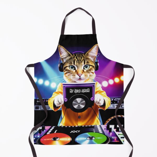 Item preview, My cat disc jockey designed and sold by Jorge Javier Di Franco.