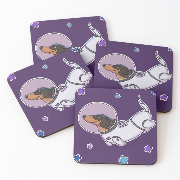 Item preview, Space Pets Dachshund designed and sold by artbysusant.