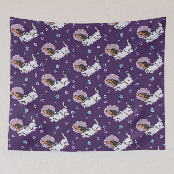 Item preview, Space Pets Dachshund designed and sold by artbysusant.