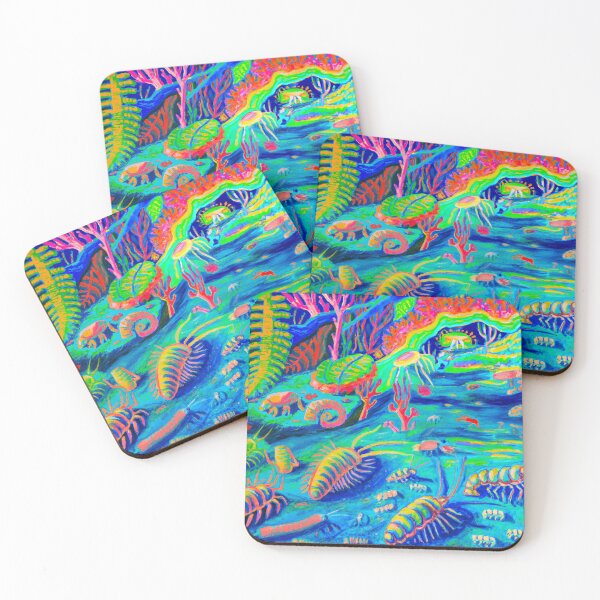Item preview, Fauvist Painting of Isopods designed and sold by jacobz-design.