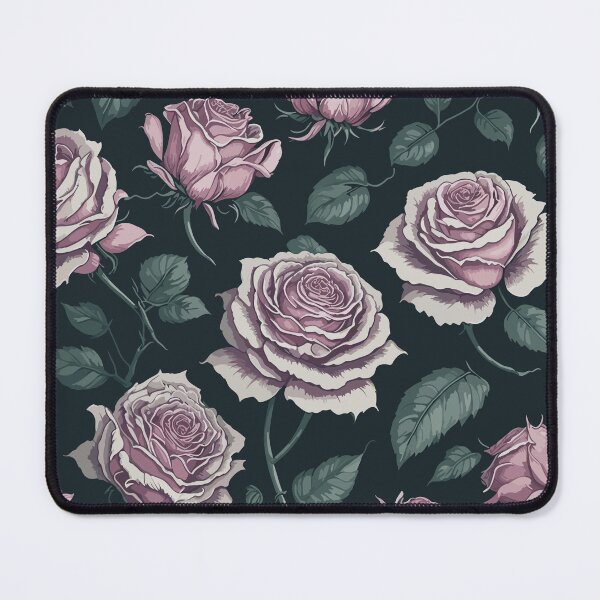Item preview, Seamless Roses Pattern SVG designed and sold by StikerShock.