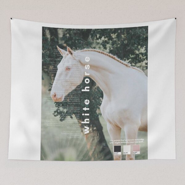 Item preview, White Horse (Taylor's Version) Taylor Swift Poster - Fearless Album Re-Recording designed and sold by jnnavas.