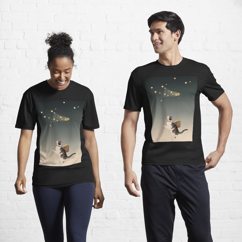 Item preview, Active T-Shirt designed and sold by BroccoliCatArt.