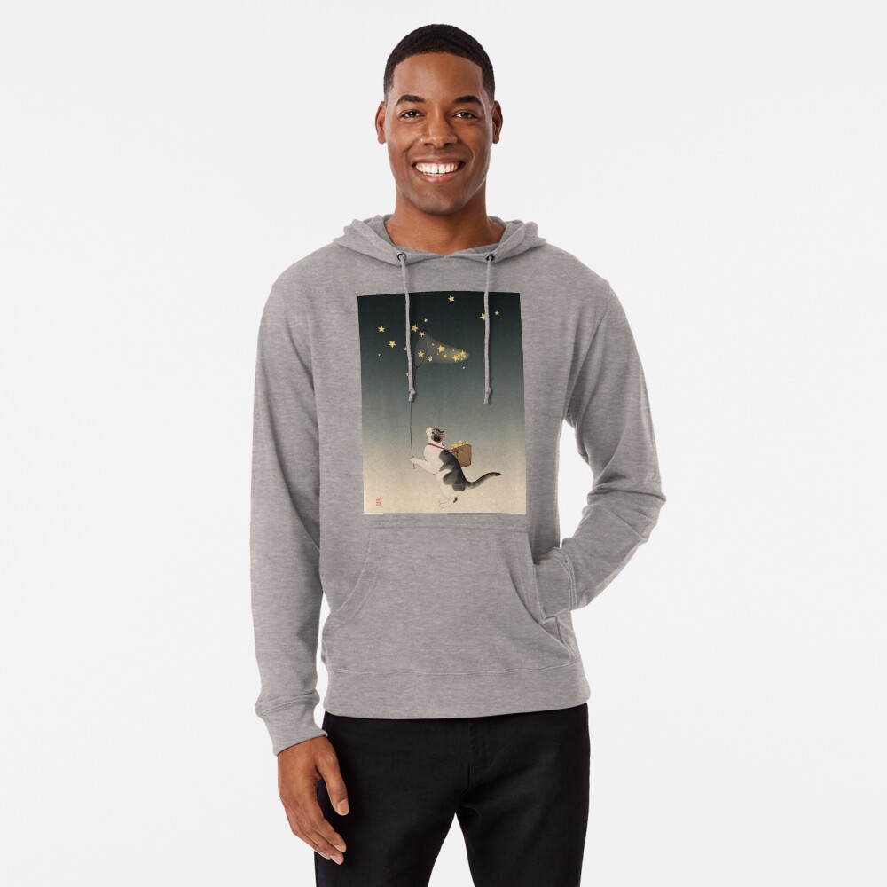 Item preview, Lightweight Hoodie designed and sold by BroccoliCatArt.