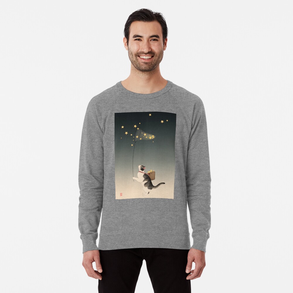 Item preview, Lightweight Sweatshirt designed and sold by BroccoliCatArt.