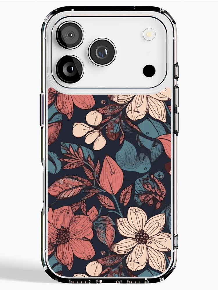 Thumbnail 1 of 5, iPhone Case, Flower Mix designed and sold by InfinityPattern.