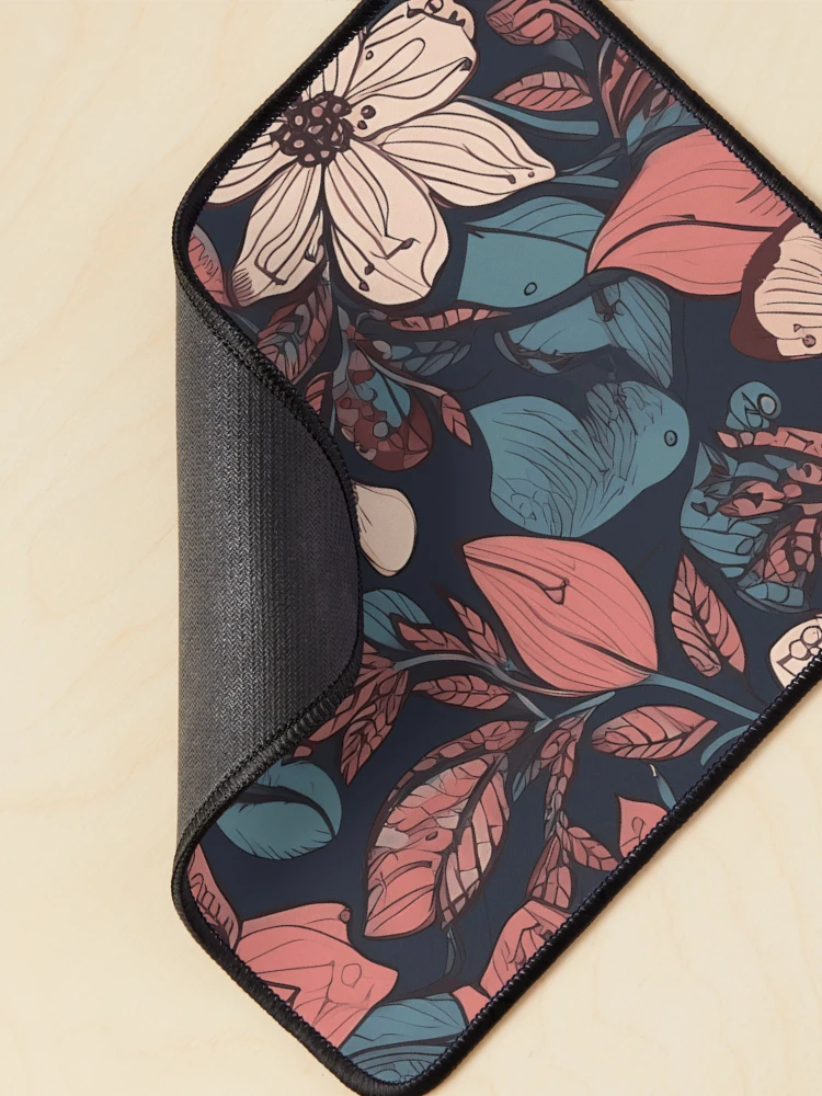 Thumbnail 2 of 5, Mouse Pad, Flower Mix designed and sold by InfinityPattern.