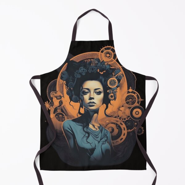 Item preview, Gear Head Woman designed and sold by Obsidian Ink by Wilshire.