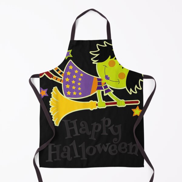Item preview, Happy Halloween Witch on Broom designed and sold by CoriHickman65.