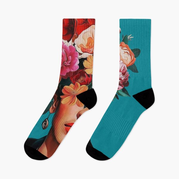 Item preview, Flowers Frida Portrait designed and sold by thomasrachele.