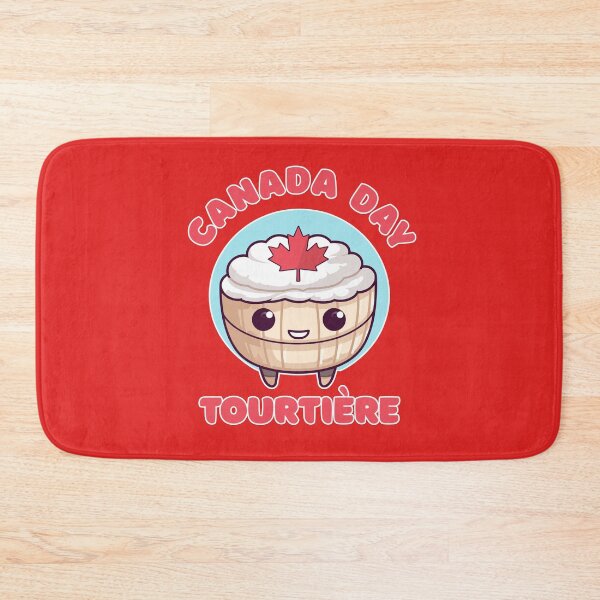 Item preview, Canada Day Funny Kawaii Tourtière designed and sold by danielliamgill.