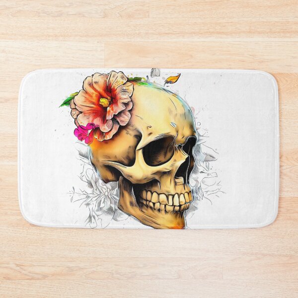 Item preview, colorful skull designed and sold by miguel-ozz.