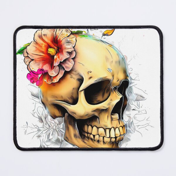 Item preview, colorful skull designed and sold by miguel-ozz.