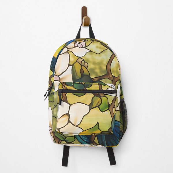Item preview,  Louis Comfort Tiffany, Hibiscus and Parrots designed and sold by NouveauEra.