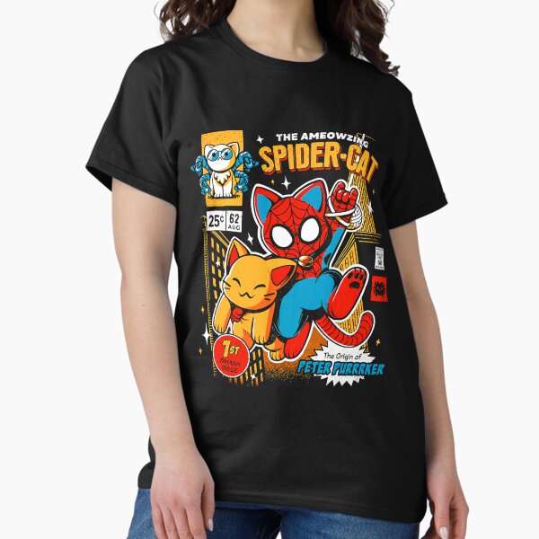 Item preview, the ameozing spider cat t - spider cat hoodies - spider cat  designed and sold by heyxamad.