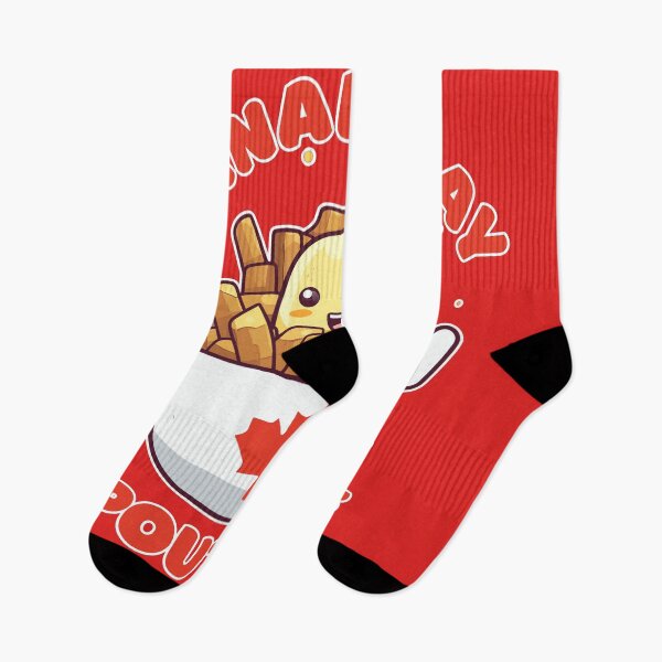 Aperçu de l'œuvre Canada Day Funny Kawaii Poutine créée et vendue par danielliamgill.