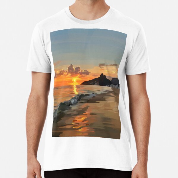 Item preview, Sunset at Ipanema Beach - Rio de Janeiro, Brazil  designed and sold by Israelbeck7.