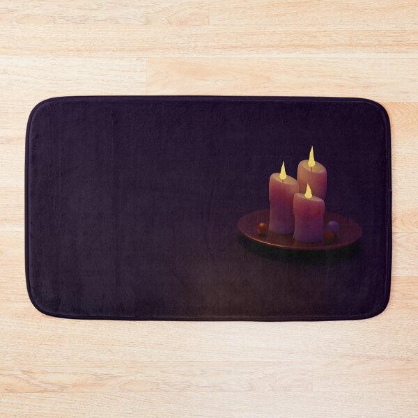 Item preview, candle aesthetic decor stickers designed and sold by DesignYourWaystore.