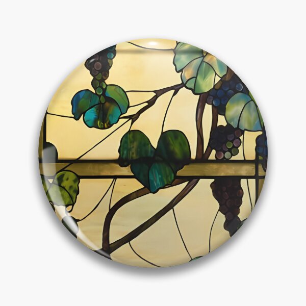Item preview, Louis Comfort Tiffany, Grapevine Panel designed and sold by NouveauEra.