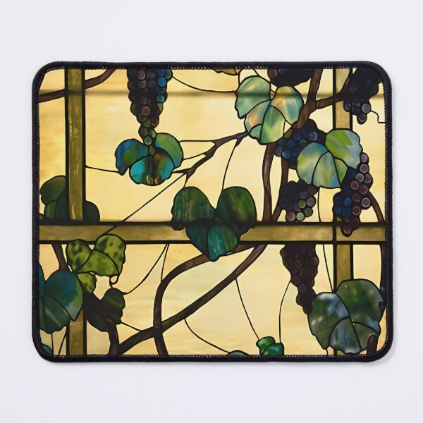 Item preview, Louis Comfort Tiffany, Grapevine Panel designed and sold by NouveauEra.