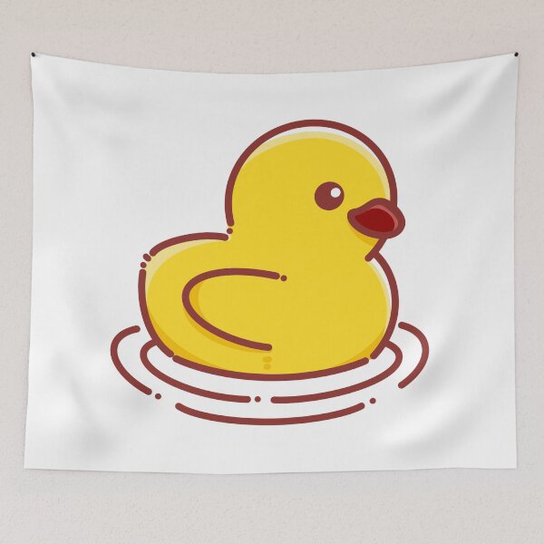 Item preview, Cute Duck, Yellow Duck, Funny Duck designed and sold by Lychee Design.