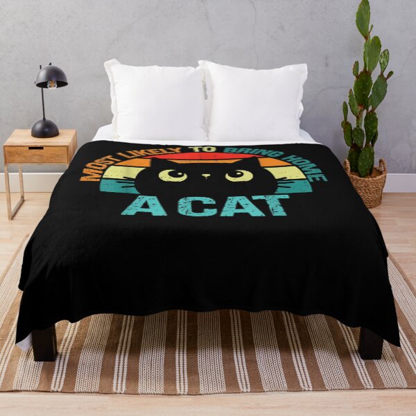 Item preview, Most Likely To Bring Home A Cat, Lovely Cat Lovers designed and sold by Glyn Williams.