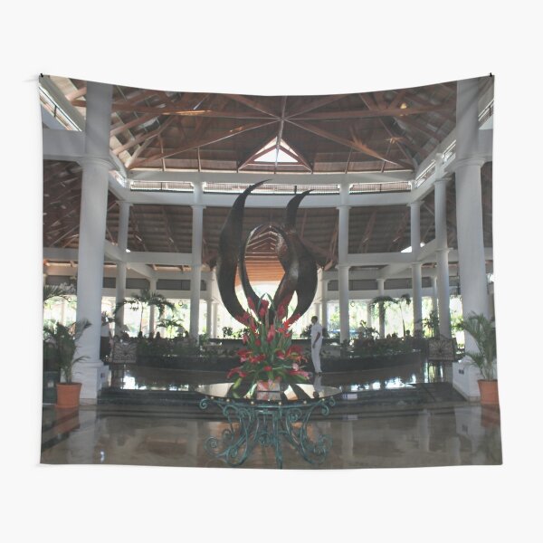 Stone flower,  lobby, hotel Tapestry