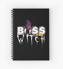 Boss Witch Spiral Notebook