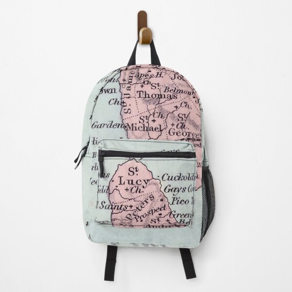Item preview, Vintage Map of Barbados (1887) designed and sold by BravuraMedia.