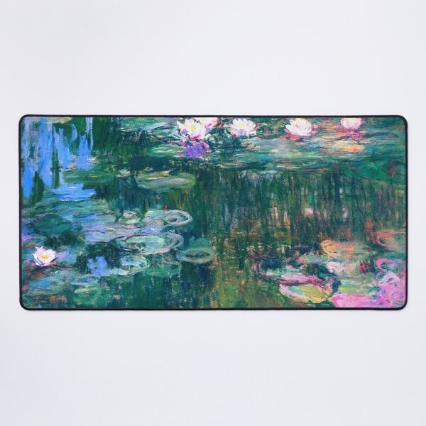 Water Lilies monet Desk Mat