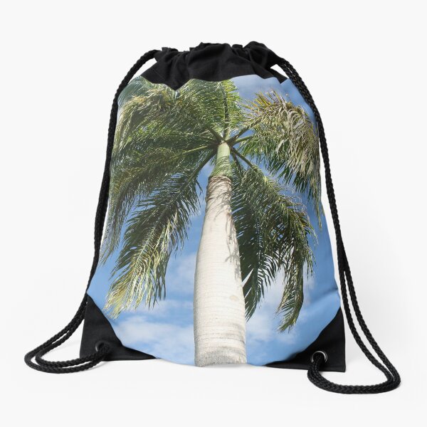 Big palm Drawstring Bag