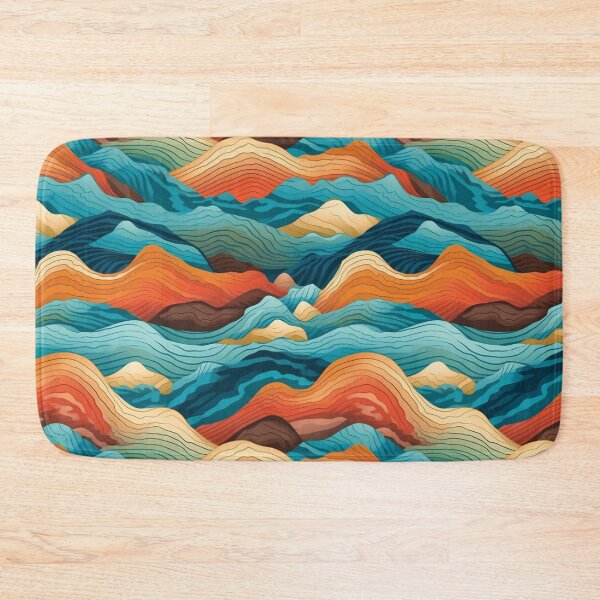 Item preview, Desert River - Organic Abstract Art - Original Artwork Pattern designed and sold by ShadedGallery.