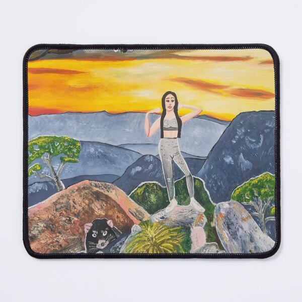 Item preview, Bush walking woman in Tasmania designed and sold by JDLPaintings.