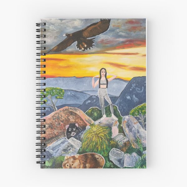 Item preview, Bush walking woman in Tasmania designed and sold by JDLPaintings.