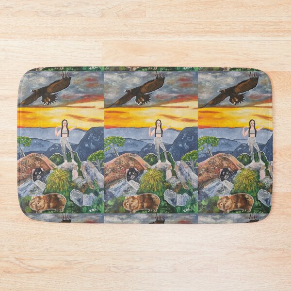 Item preview, Bush walking woman in Tasmania designed and sold by JDLPaintings.