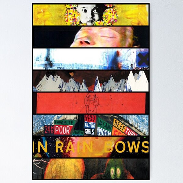 Radiohead, in Rainbows Vinyl LP Record Framed and Ready to Hang