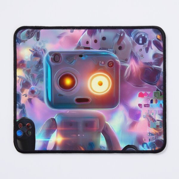 Item preview, "Virtual Hero Awakens: The Robot-Manette in Action". designed and sold by Vipexshop.