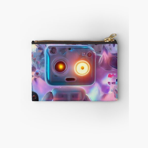 Aperçu de l'œuvre "Le Réveil du Héros Virtuel : Le Robot-Manette en Action" créée et vendue par Vipexshop.