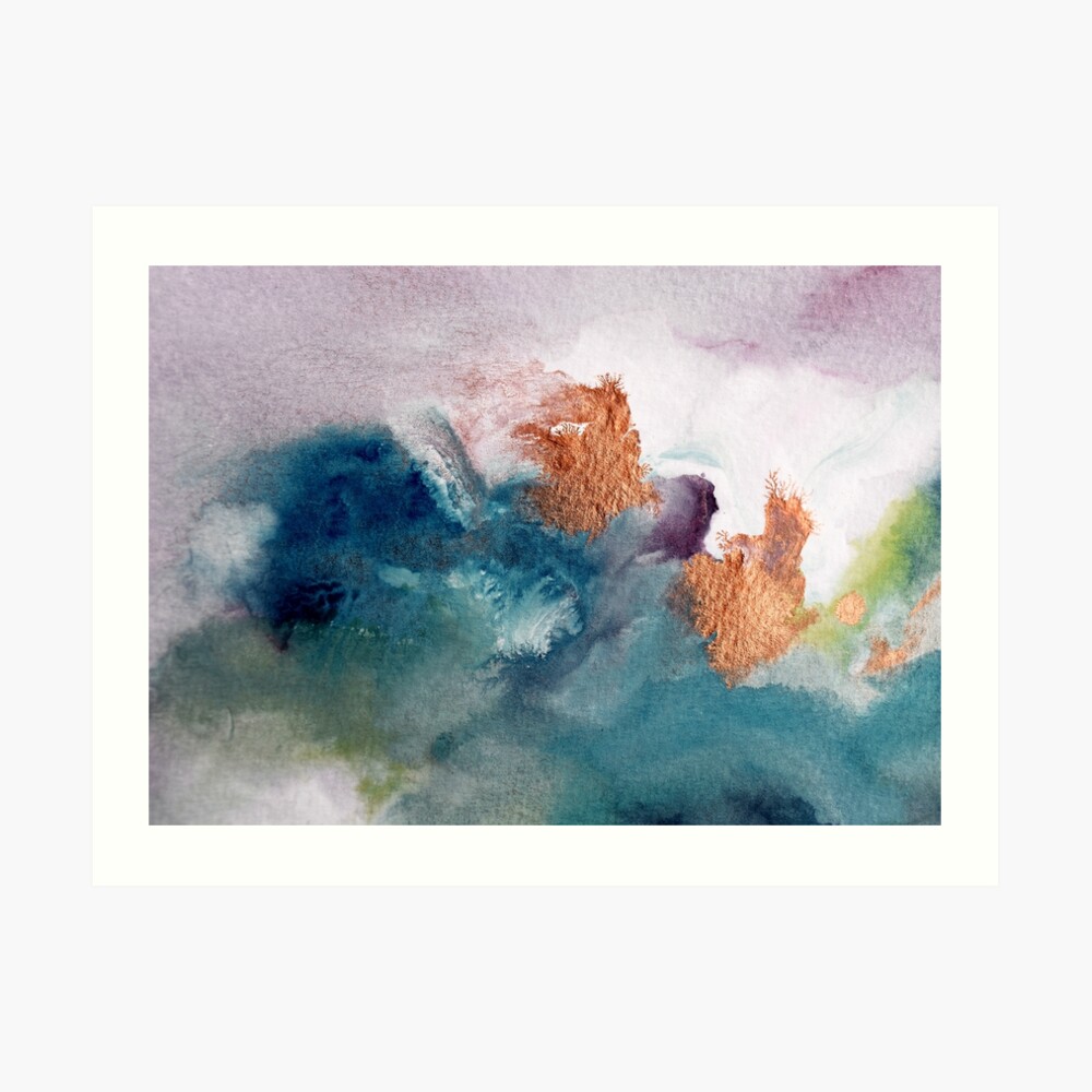 Abstract Birth Art Print