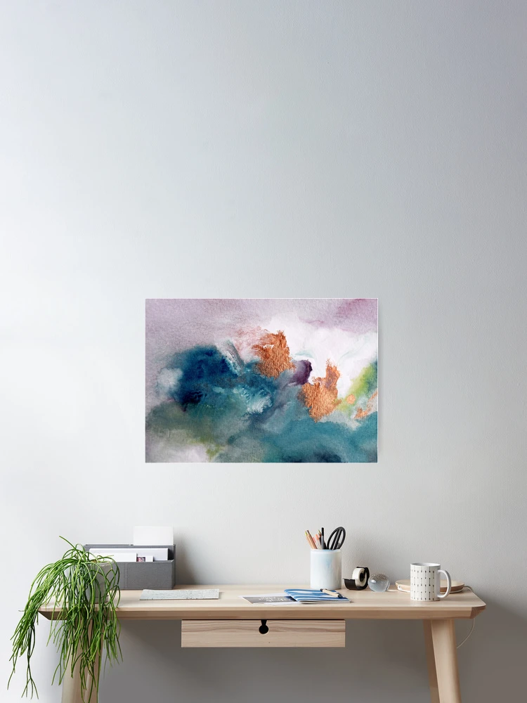 Thumbnail 2 of 3, Poster, Abstract Birth designed and sold by PrintsProject.