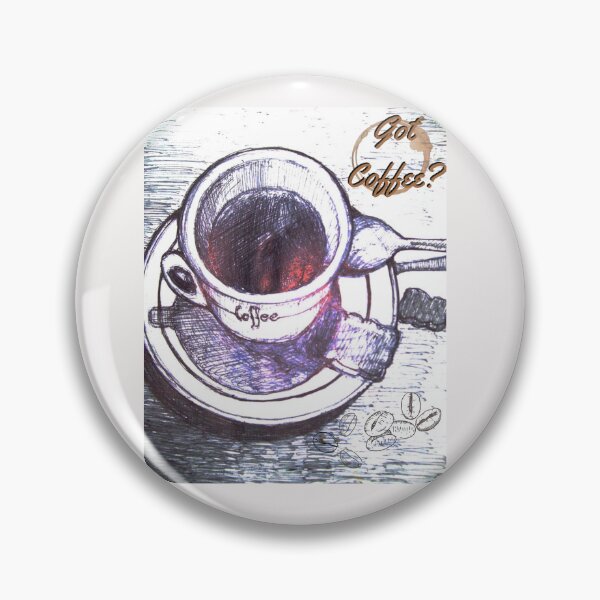 Item preview, Got Coffee? (hand drawing) designed and sold by Steph1TheArtist.