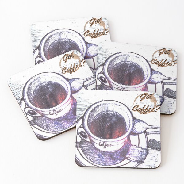 Item preview, Got Coffee? (hand drawing) designed and sold by Steph1TheArtist.